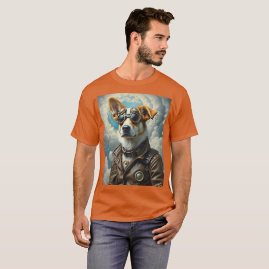 NAAR DE HEMEL 5 T-SHIRT (Voorkant volledig)