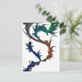 Naar de hemel briefkaart (Staand voorkant)