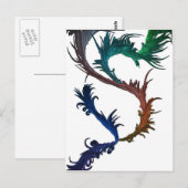 Naar de hemel briefkaart (Voorkant / Achterkant)