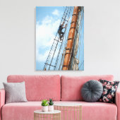 Naar de hemel canvas afdruk (Insitu (Woonkamer))