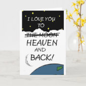 NAAR DE HEMEL EN TERUG KAART (Gele Bloem)