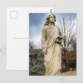 Naar de hemel kijkend briefkaart (Voorkant / Achterkant)