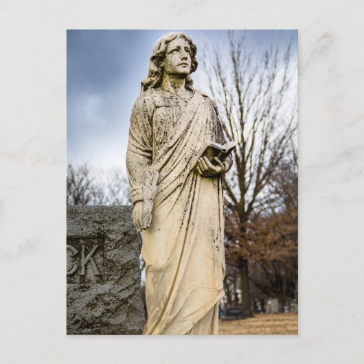 Naar de hemel kijkend briefkaart (Voorkant)