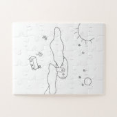 Naar de hemel legpuzzel (Horizontaal)