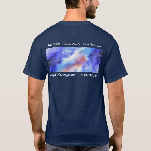 Naar de hemel t-shirt (Achterkant)