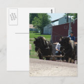 Naar de heuvel briefkaart (Voorkant / Achterkant)
