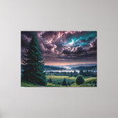 Naar de Horizon Canvas Print (Voorkant)