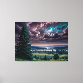 Naar de Horizon Canvas Print