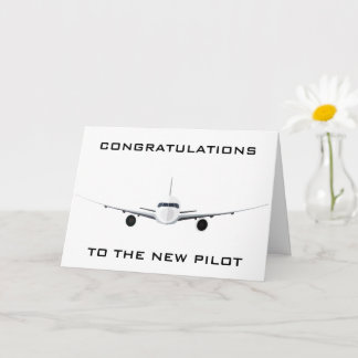 NAAR DE KAART "NIEUW PILOT" CONGRATULALATIES