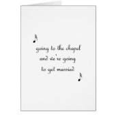 Naar de kapel gaan (Voorkant)