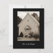 Naar de kapel kaart (Voorkant)