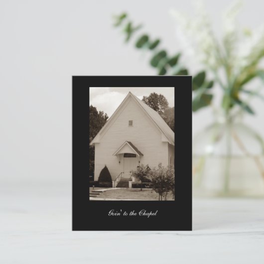 Naar de kapel kaart (Staand voorkant)