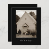 Naar de kapel kaart (Voorkant / Achterkant)