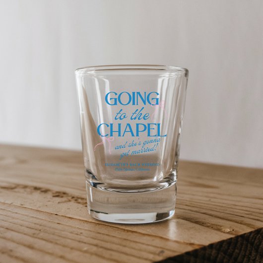 Naar de Kapel Meisjesweekend Shot Glas