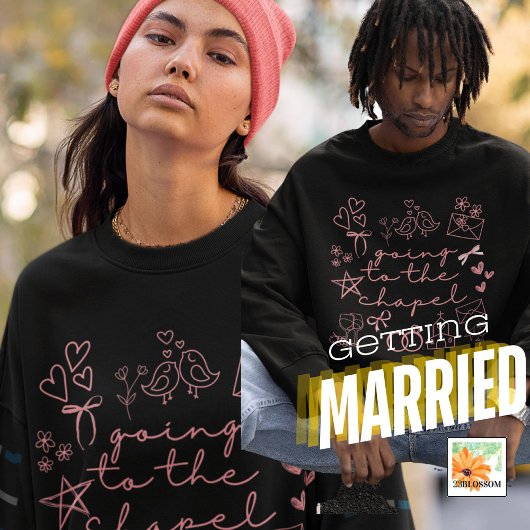 Naar de kapel net verloofd trui