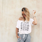 Naar de kapel, schattige en meisjesachtige bruid Tri-Blend shirt