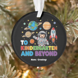 Naar de kleuterschool en daarbuiten Astronaut Funn Ornament