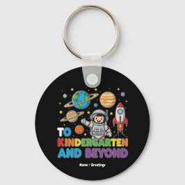 Naar de kleuterschool en daarbuiten Astronaut Funn Sleutelhanger