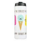 Naar de koelste Pop - Vaderdag Thermosbeker (Voorkant)