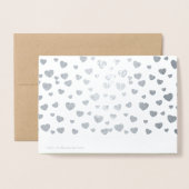 Naar de koningin van mijn hart. Valentijnsdag Folie Kaarten (Met envelop)