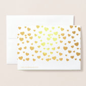 Naar de koningin van mijn hart. Valentijnsdag Folie Kaarten (Met envelop)