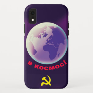 naar de kosmos! in de ruimte! Sovjet-ruimte kunst. Case-Mate iPhone Case