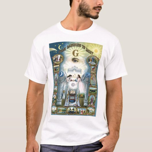 Naar de lichte T-shirt (Voorkant)