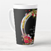 Naar de liefde van mijn leven latte mok (Linkerhoek)