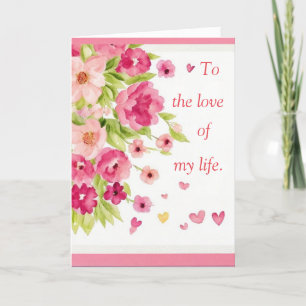 Naar de liefde van mijn leven vakantie Kaart voor 