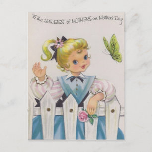 Naar de liefste van moeders briefkaart