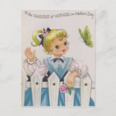 Naar de liefste van moeders briefkaart (Voorkant)