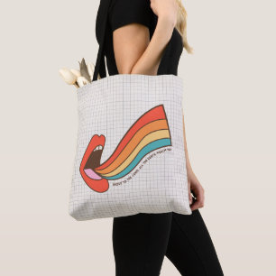 Naar de Lord Retro Christelijke winkelen Tote Bag