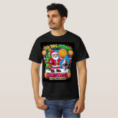 Naar de maan Dit Kerst Crypto T-shirt (Voorkant volledig)