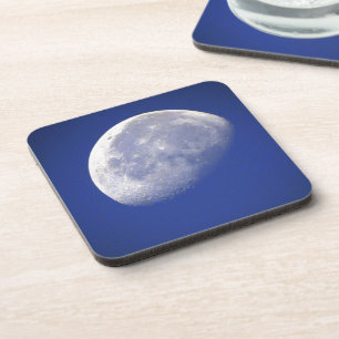Naar de maan en naar achteren onderzetter