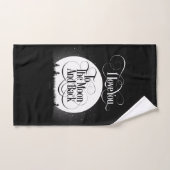 Naar de maan en terug bad handdoek (Handdoek)