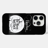 Naar de maan en terug Case-Mate iPhone case (Achterkant (horizontaal))