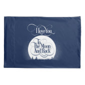 Naar de maan en terug kussensloop (Achterkant)