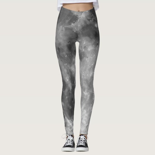 Naar de maan en terug Leggings (Voorkant)