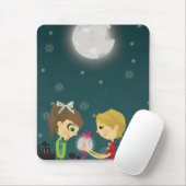 Naar de maan en terug muismat (Met muis)