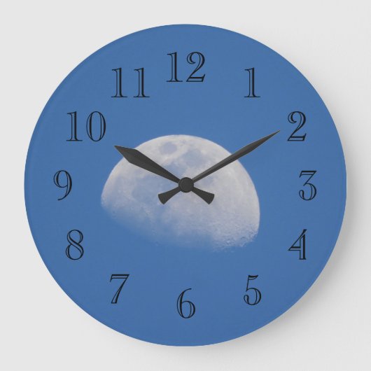 Naar de maan grote klok (Voorkant)