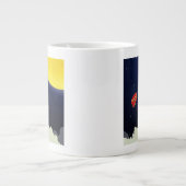 Naar de maan grote koffiekop (Voorkant)