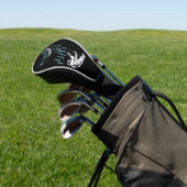 Naar de maan, handel, handel en aandelen golfheadcover (Insitu)