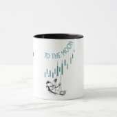 Naar de maan, handel, handel en aandelen mok (Midden)