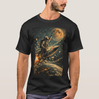 Naar De Maan - Handelsastronaut, Forex, Crypto T-shirt