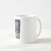 Naar de maan koffiemok (Voorkant rechts)