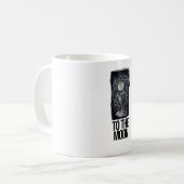 Naar de maan koffiemok (Voorkant links)