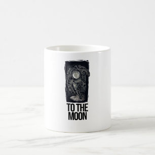 Naar de maan koffiemok