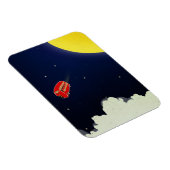 Naar de maan magneet (Rechterzijde)