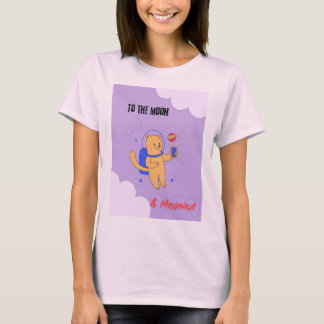 Naar de maan & Meownd T-shirt
