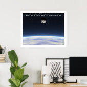 Naar de maan poster (Thuiskantoor)